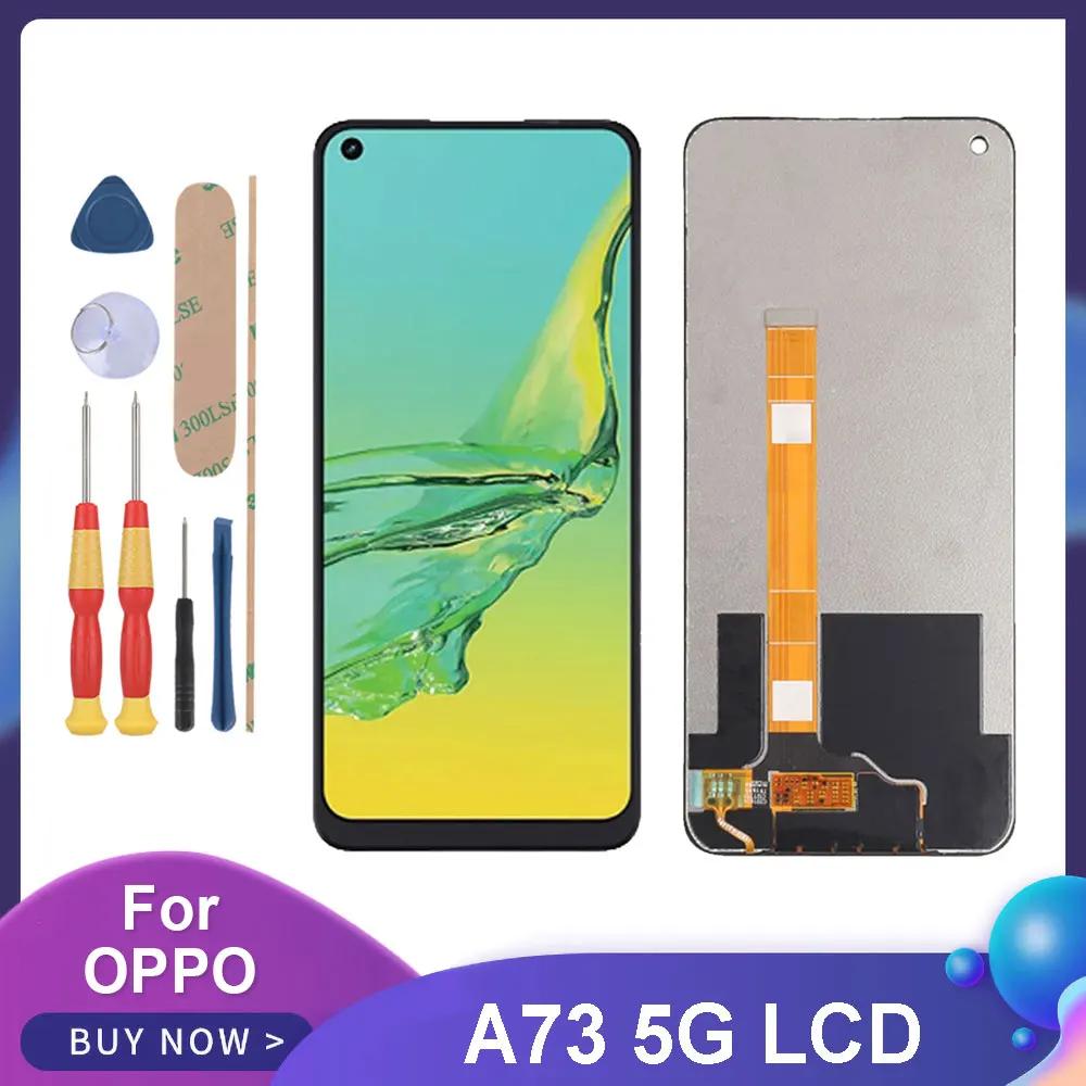 Oppo A73 5G LCD ÷ ġ ũ Ÿ , 6.5 ġ, CPH2161, Oppo a73 5g LCD ũ ü  
